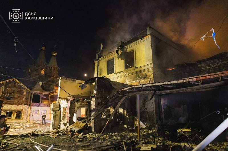 15 people wounded as result of drones strikes in Kharkiv