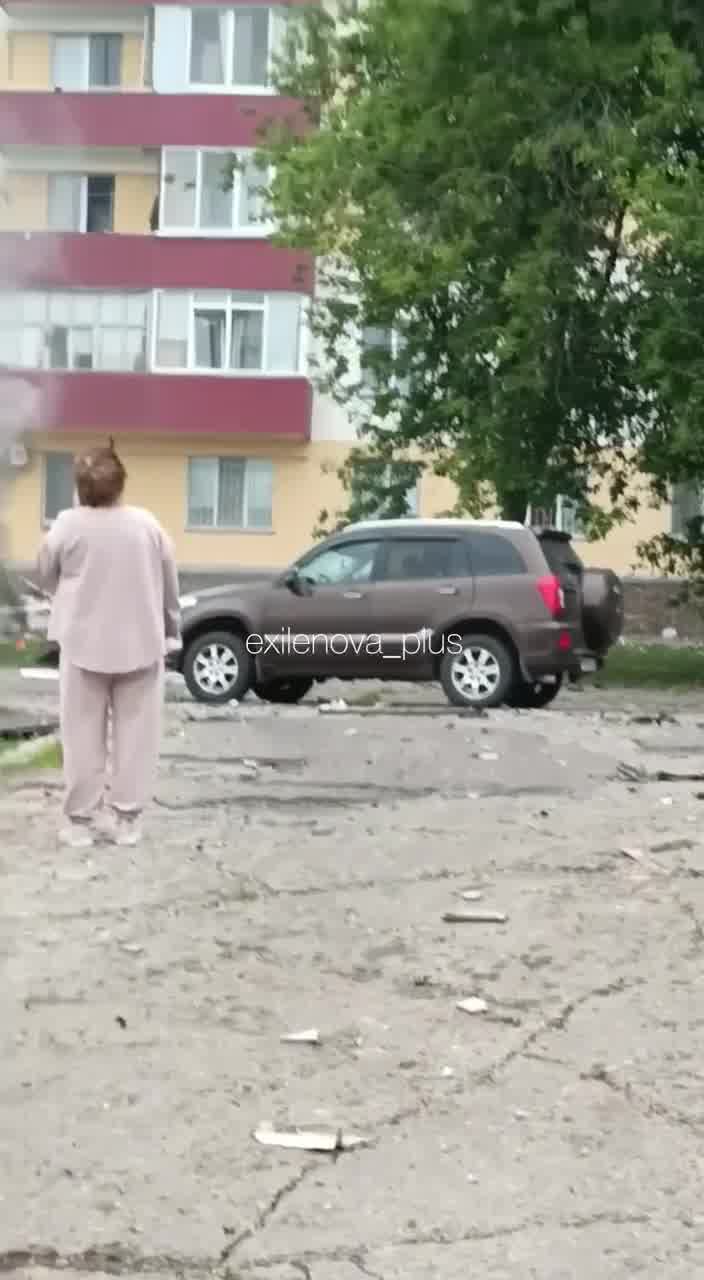 A house was damaged in Nizhnekamsk