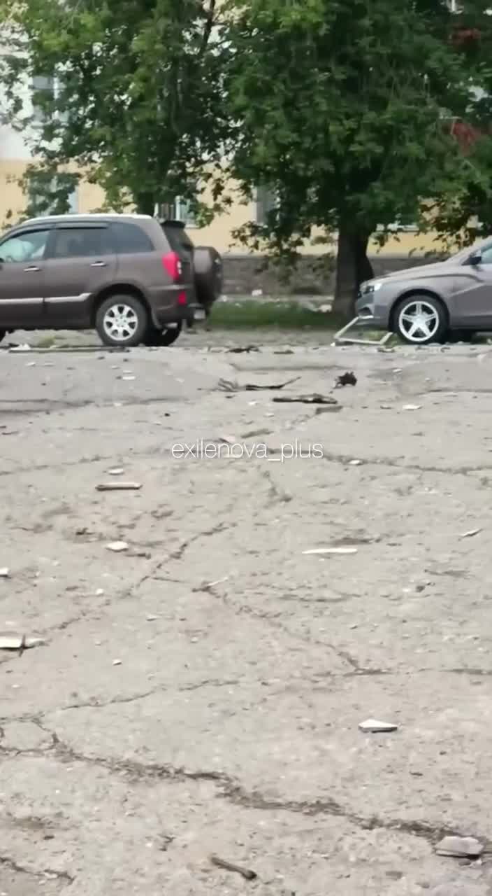 A house was damaged in Nizhnekamsk