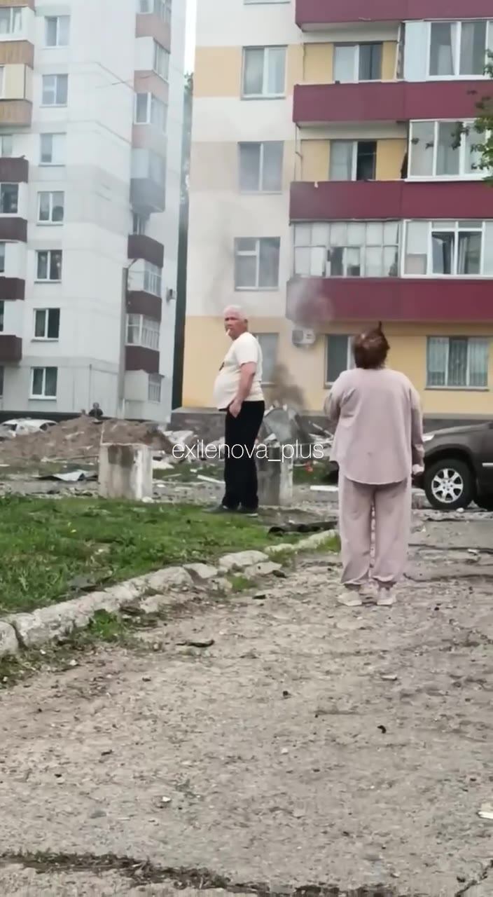 A house was damaged in Nizhnekamsk