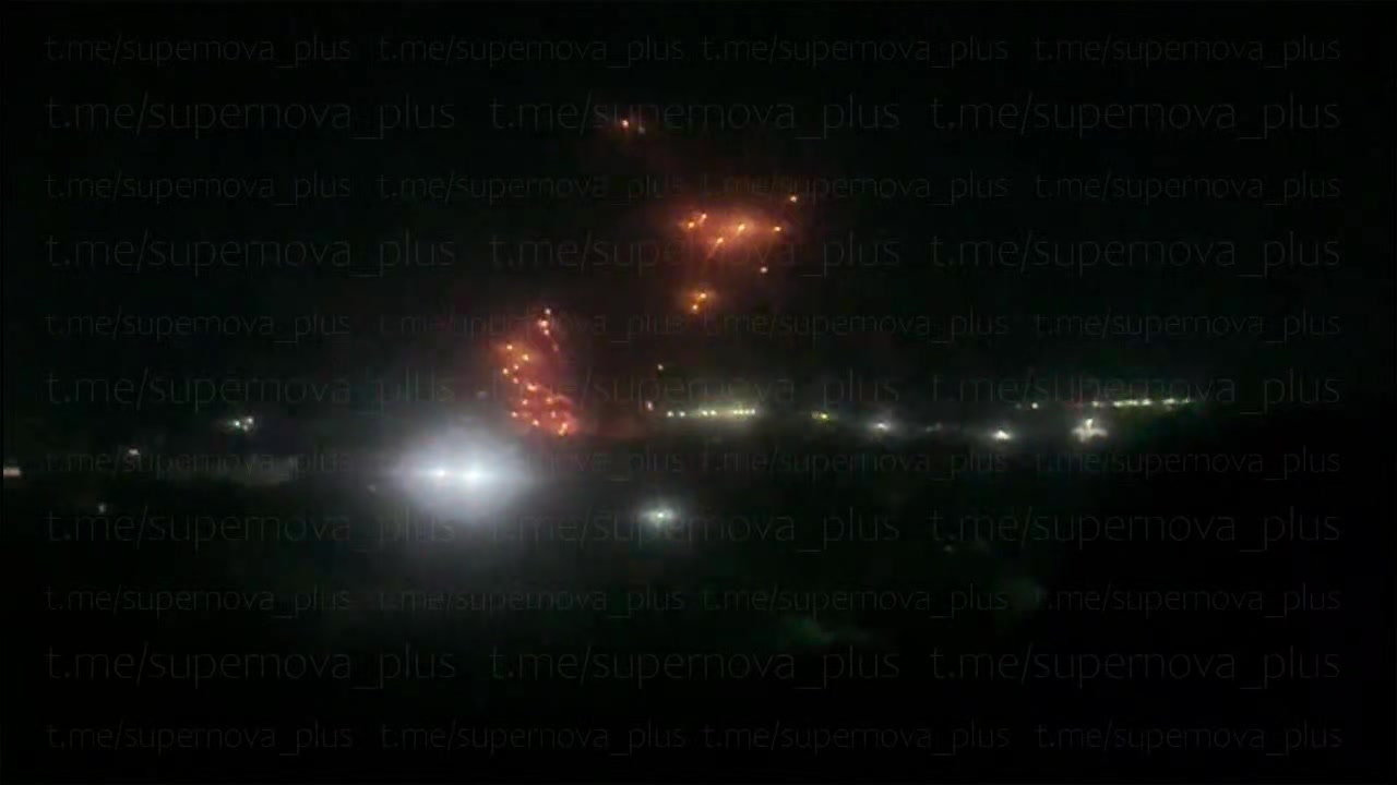 Explosions were reported in Melitopol