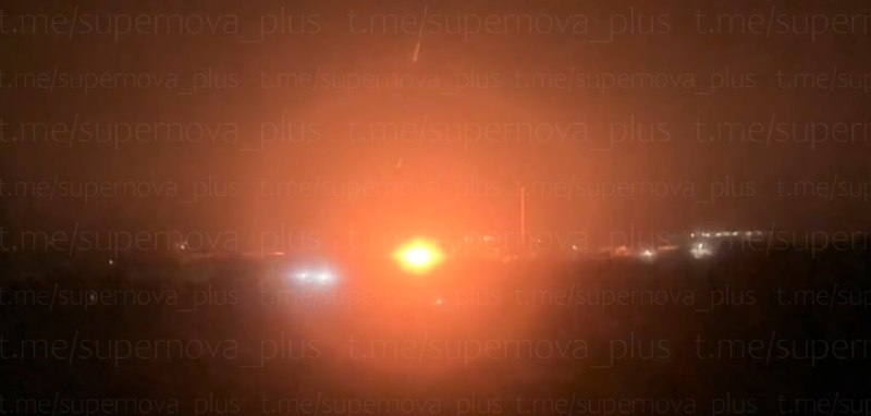 Explosions were reported in Melitopol