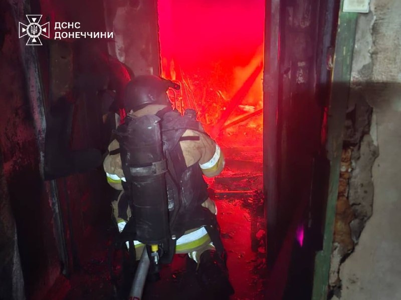 2 people wounded as result of Russian attacks in Donetsk region yesterday