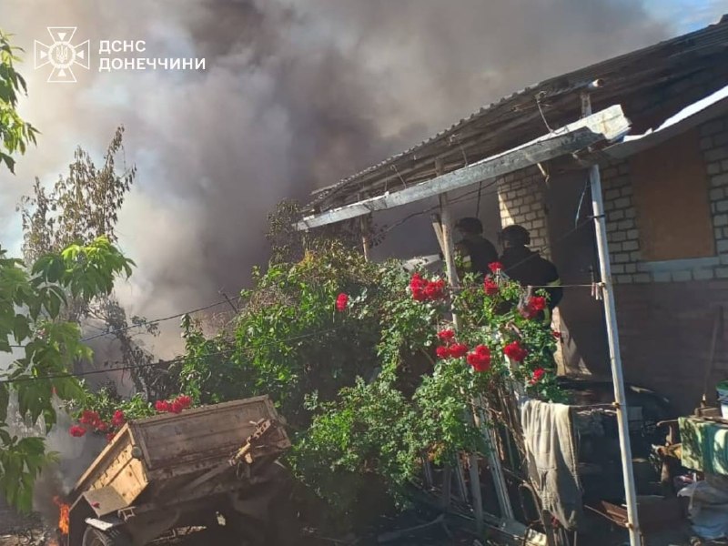 2 people wounded as result of Russian attacks in Donetsk region yesterday