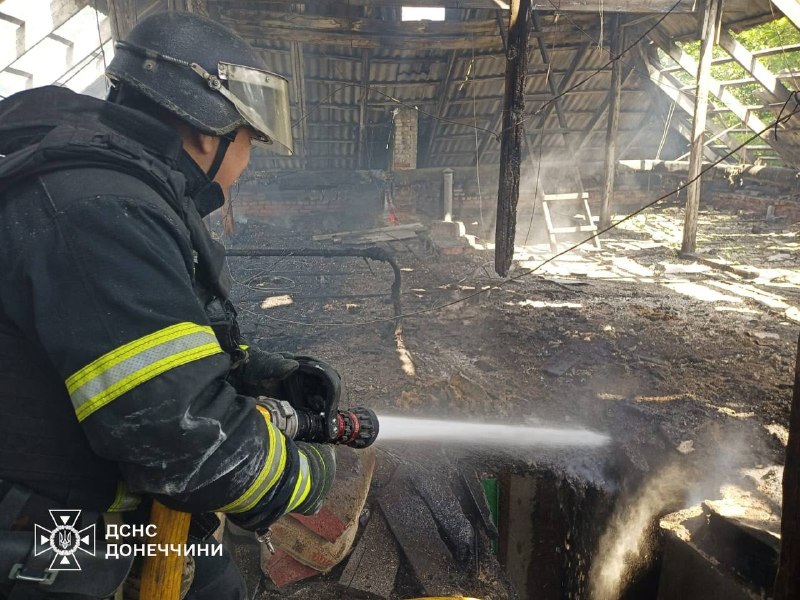 2 people wounded as result of Russian attacks in Donetsk region yesterday