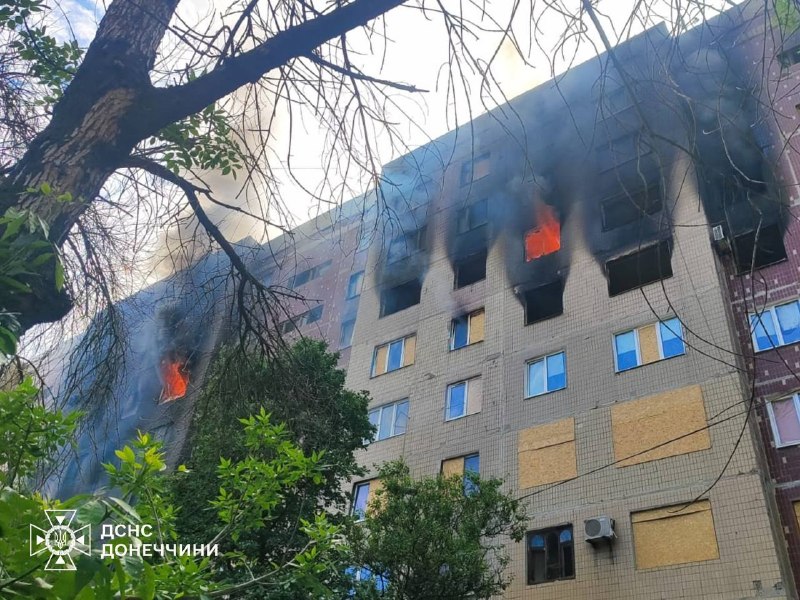 2 people wounded as result of Russian attacks in Donetsk region yesterday