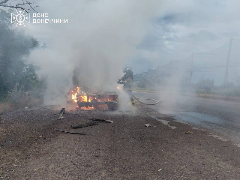 2 people wounded as result of Russian attacks in Donetsk region yesterday
