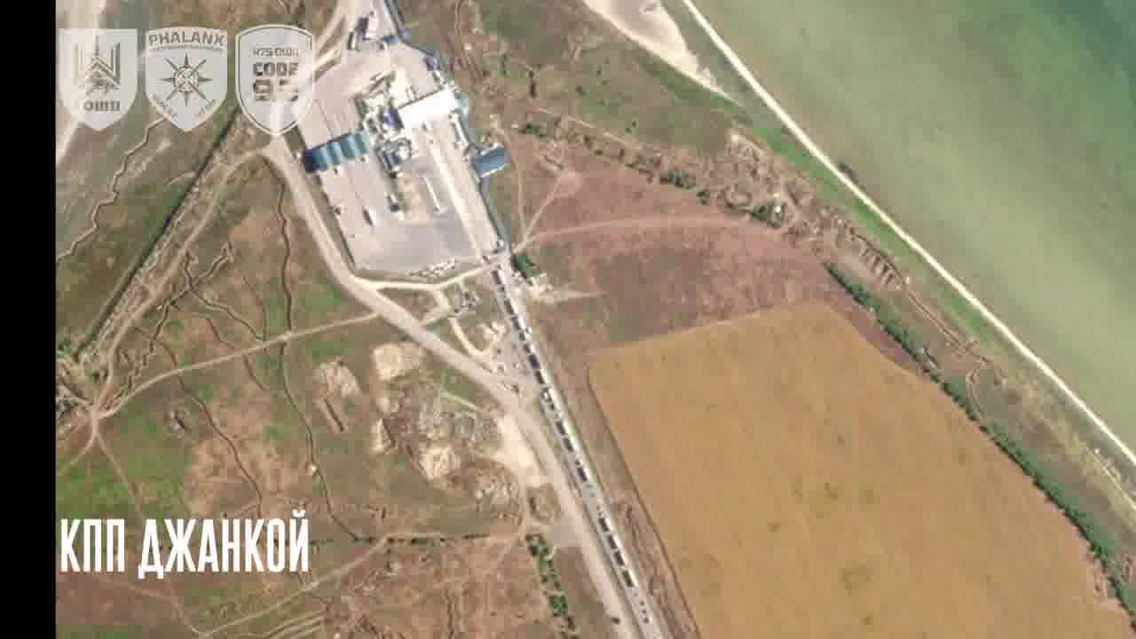Ukrainian drones have targeted railway bridge, temporary road bridge and military supply trucks at Chonhar