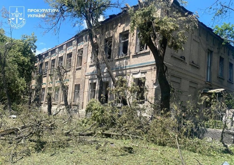 Cinco personas resultaron heridas como consecuencia de los ataques aéreos rusos en Sloviansk.