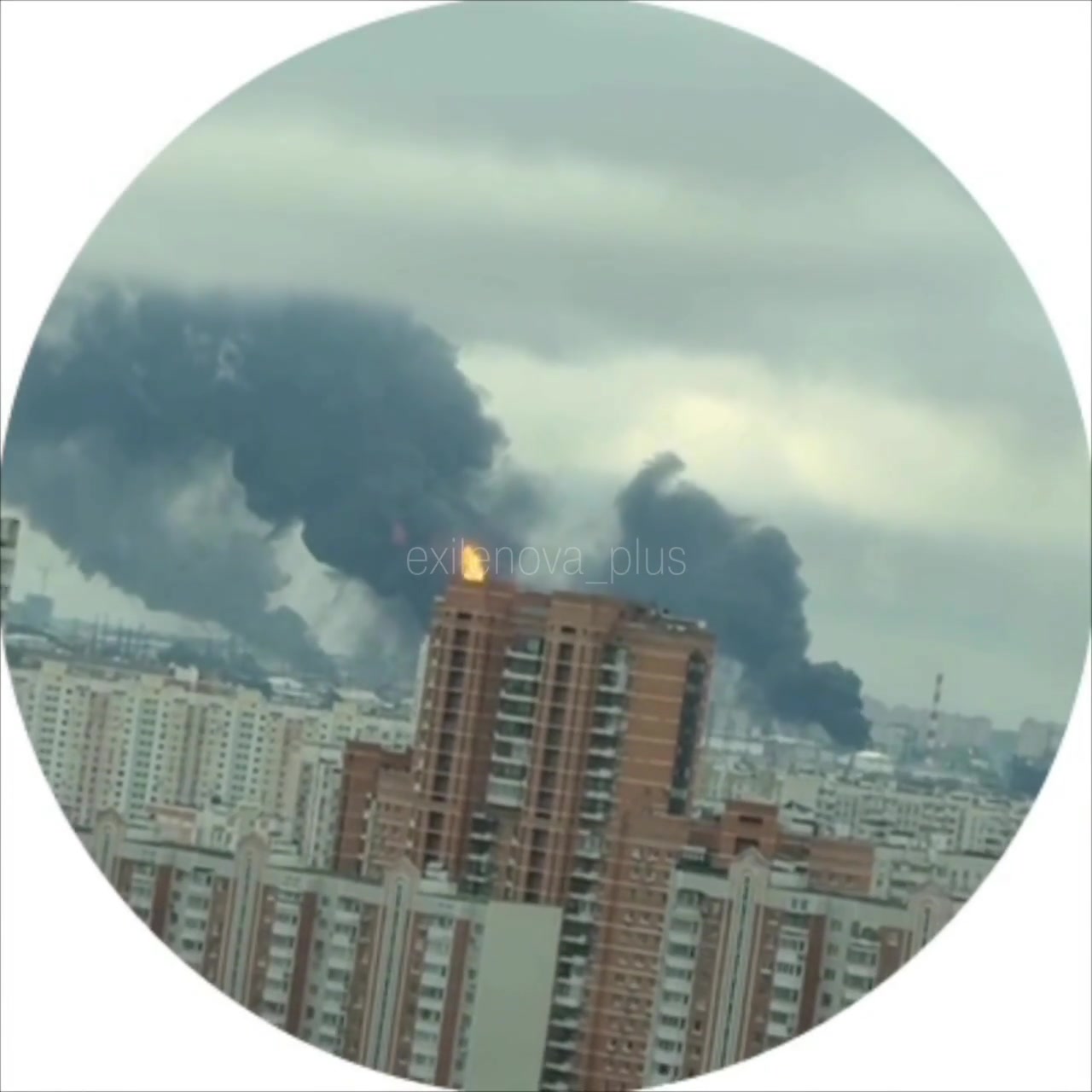 Drones have attacked oil refinery in Moscow region 