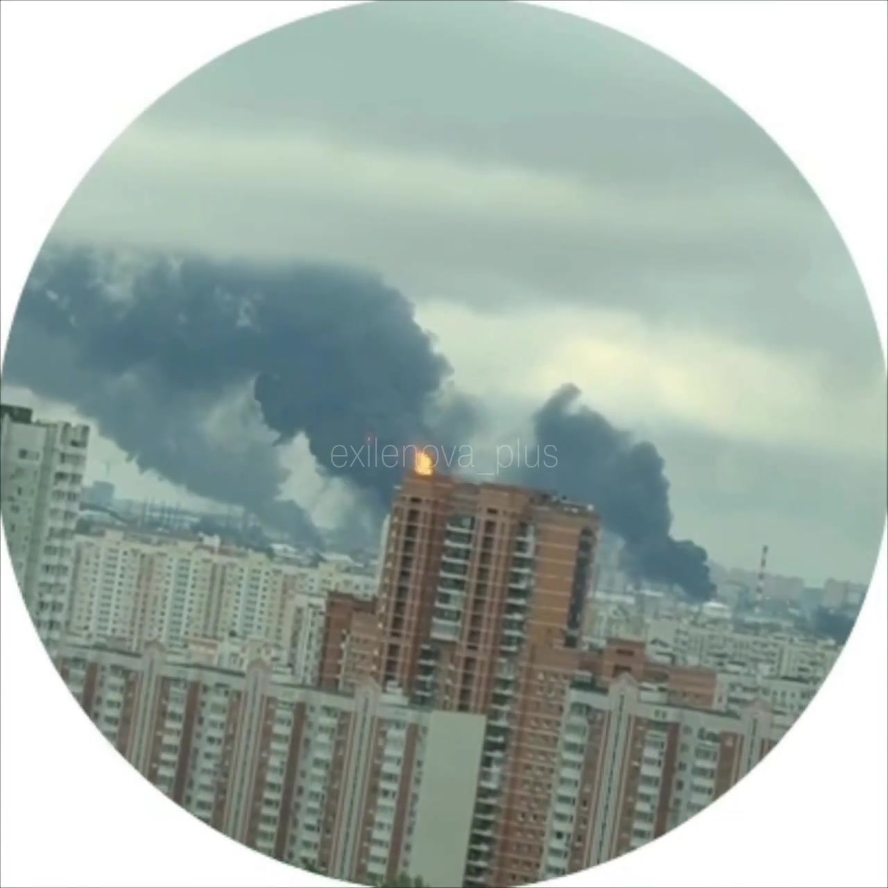Drones have attacked oil refinery in Moscow region 