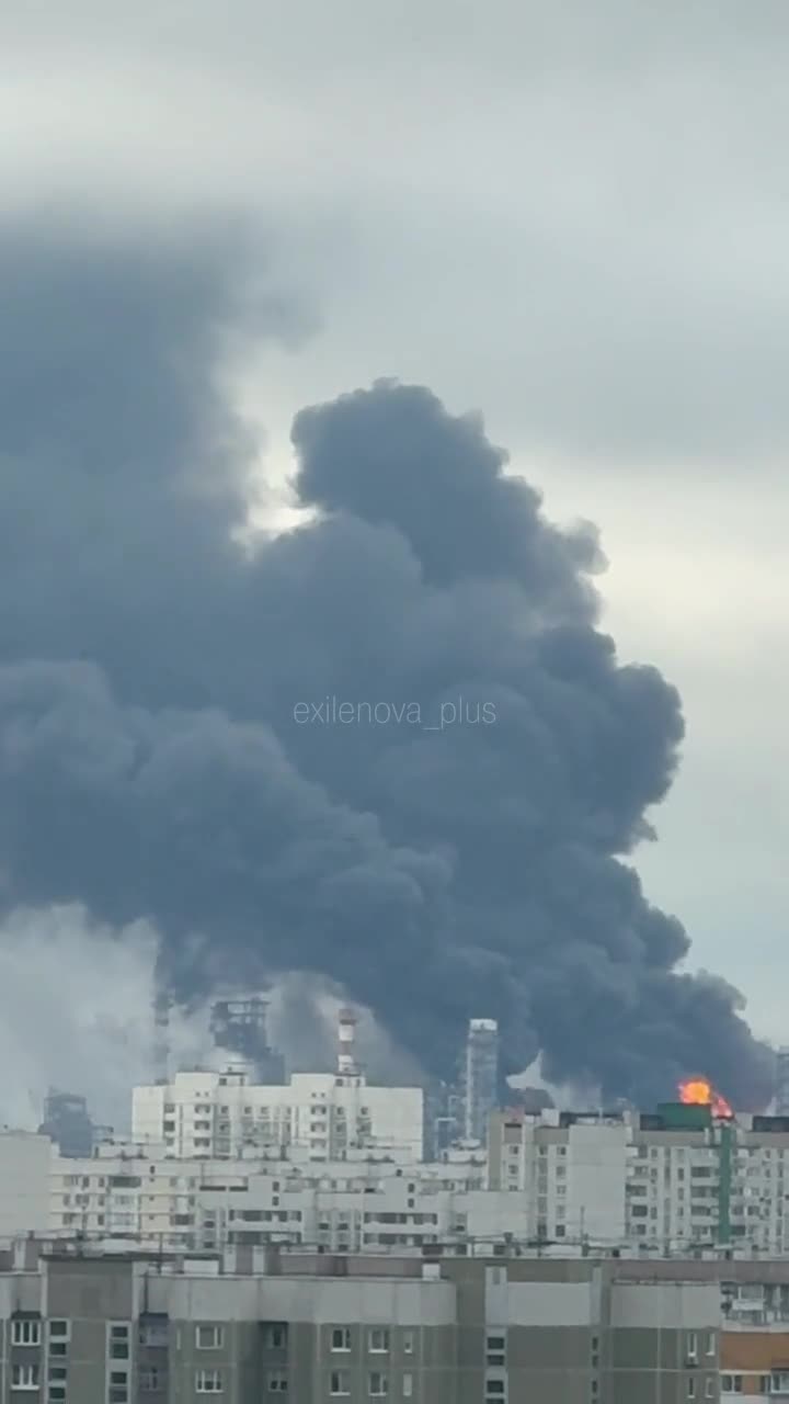 Drones have attacked oil refinery in Moscow region 