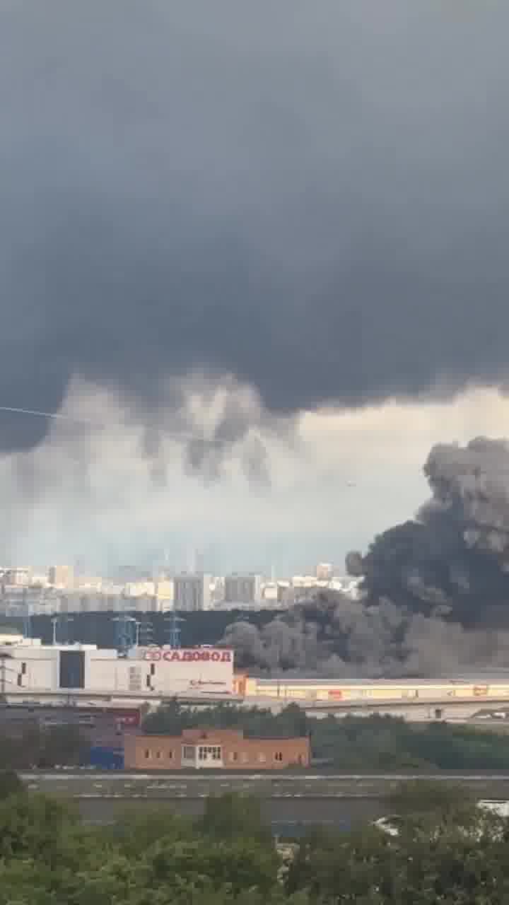 Drones raid in Kapotnya, multiple failed air defense launches