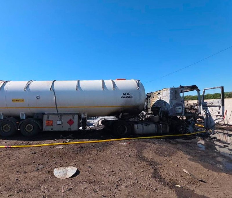 1 person killed, 4 wounded as result of drone strikes at the trucks stop in the south of Odesa region