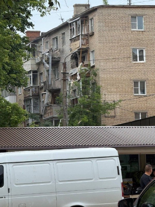 Drone hit a residential house in Schokino of Tula region, no casualties 