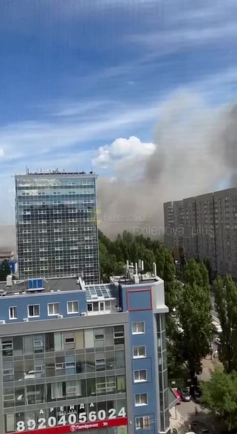 Voronezh' Semi-conductor plant was targeted in a missile strike in Voronezh