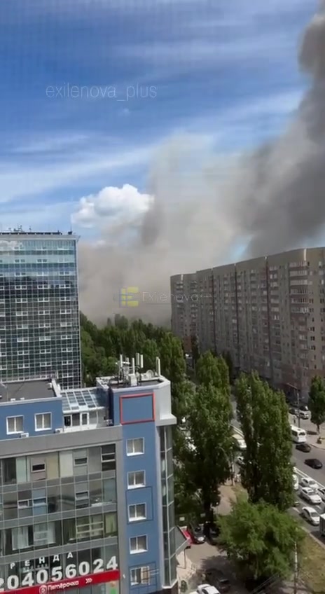 Voronezh' Semi-conductor plant was targeted in a missile strike in Voronezh