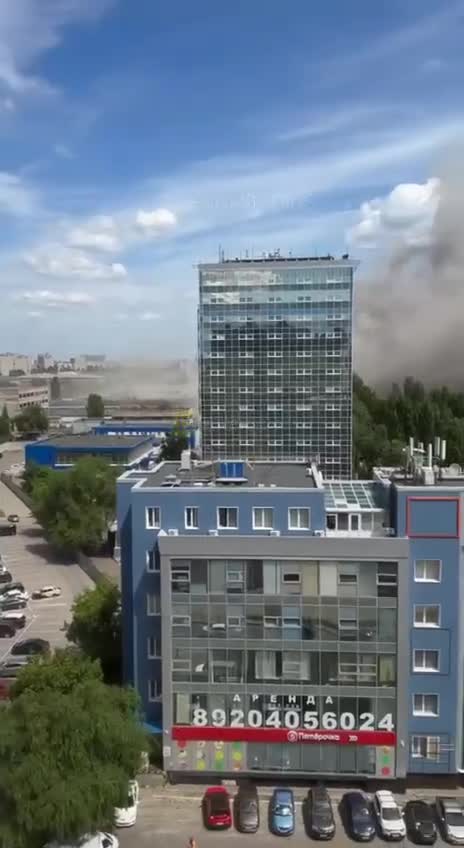 Voronezh' Semi-conductor plant was targeted in a missile strike in Voronezh