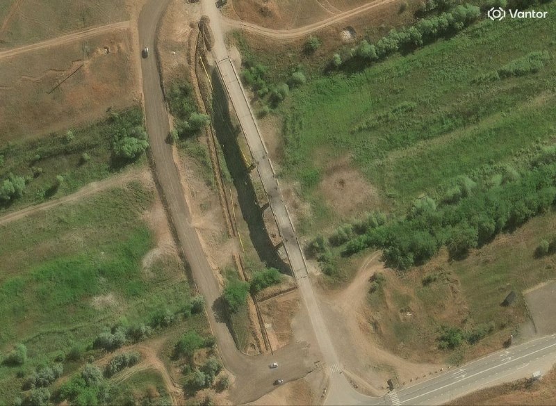 Satellite images of the consequences of recent Ukrainian drone strikes published by Vantor