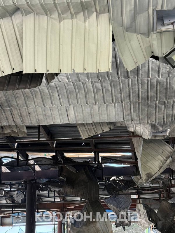 2 people wounded as result of drone strike at the fuel station near Sumy