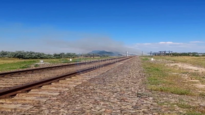 Commute train service between the Sovetsky and Nizhnegorsky districts has been suspended.