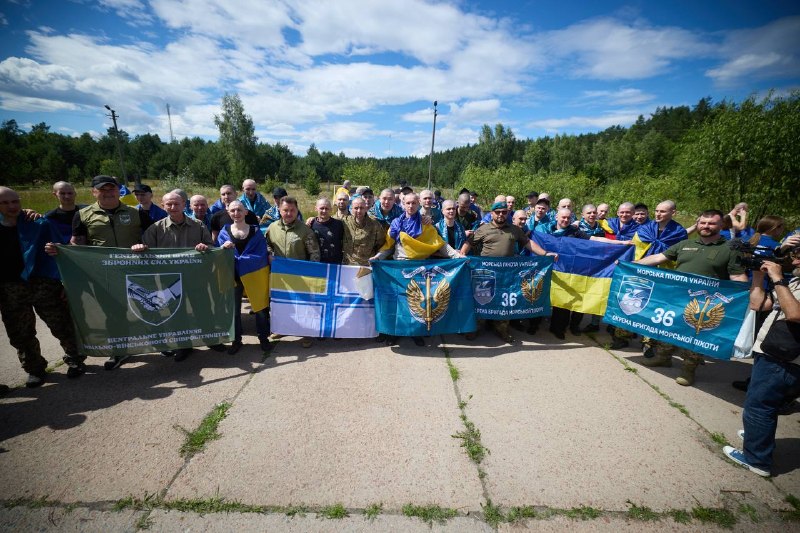 160 Ukrainian servicemen have been freed from the Russian captivity in a new POWs swap