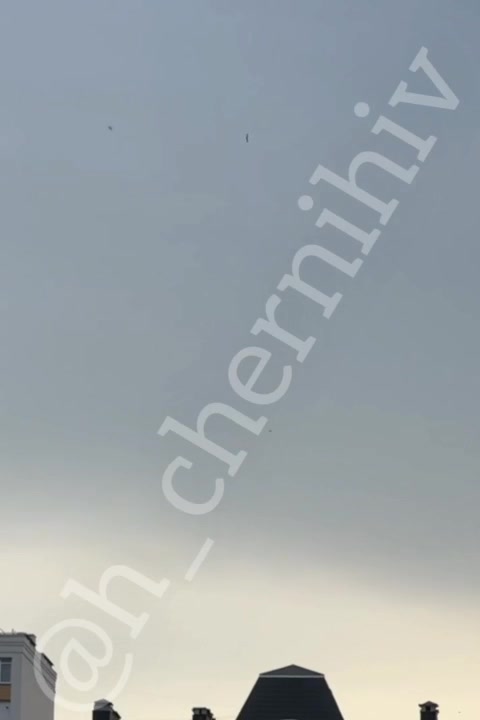 Multiple drones strikes were reported in Chernihiv