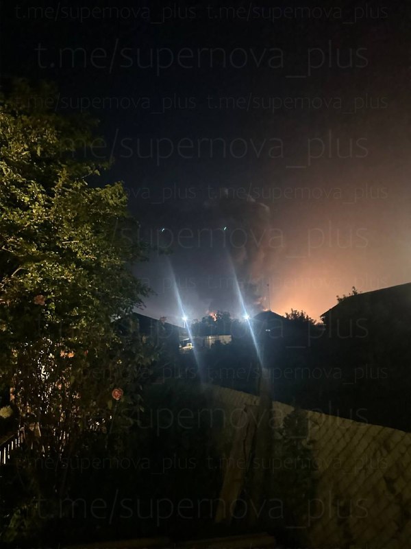 Explosions were reported in Slavyansk-Na-Kubani