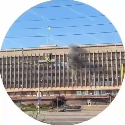 Russian army have targeted regional administration building in Zaporizhzhia region with a drone