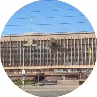 Russian army have targeted regional administration building in Zaporizhzhia region with a drone