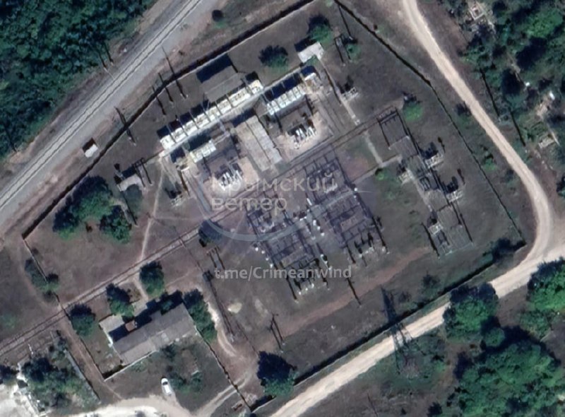 Fire reported overnight at Pochtova power substation in Bakhchysarai district