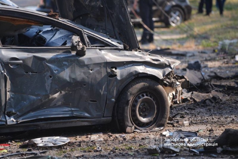 2 people wounded as result of Russian strike in Zaporizhzhia