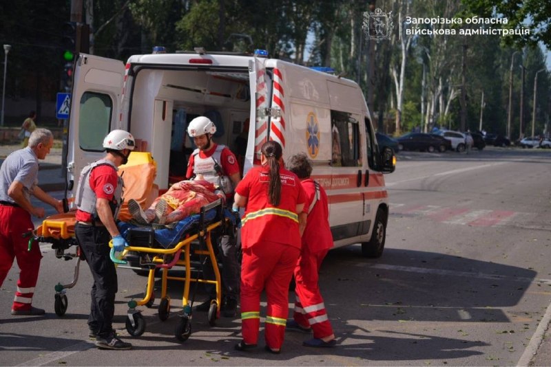 2 people wounded as result of Russian strike in Zaporizhzhia