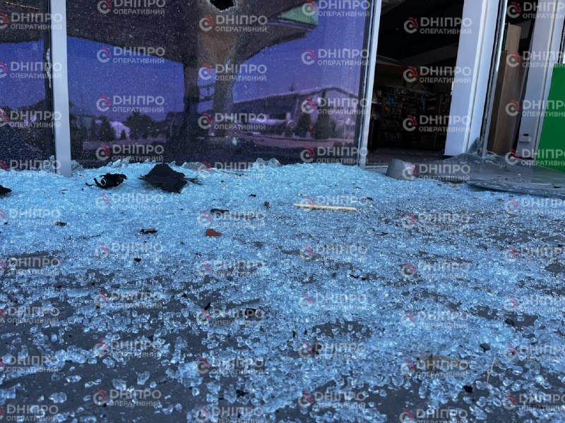 5 fuel station was attacked with drones in Dnipropetrovsk region