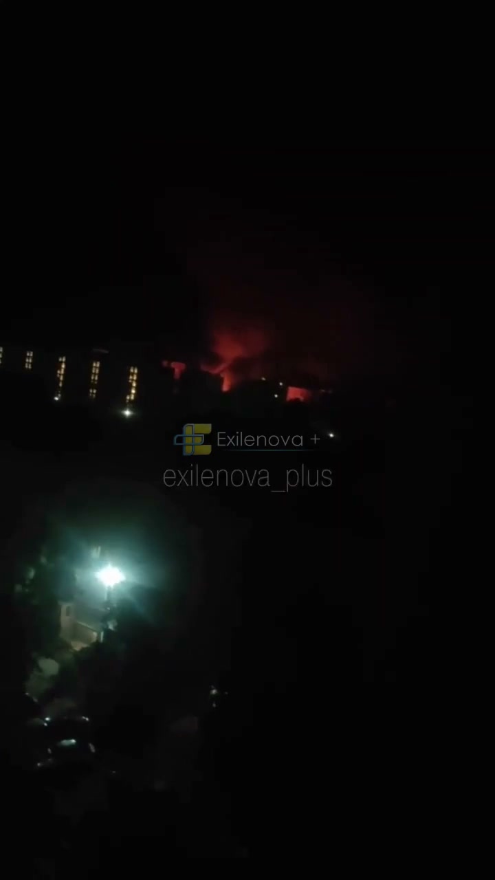 Fires in Mariupol after overnight strikes