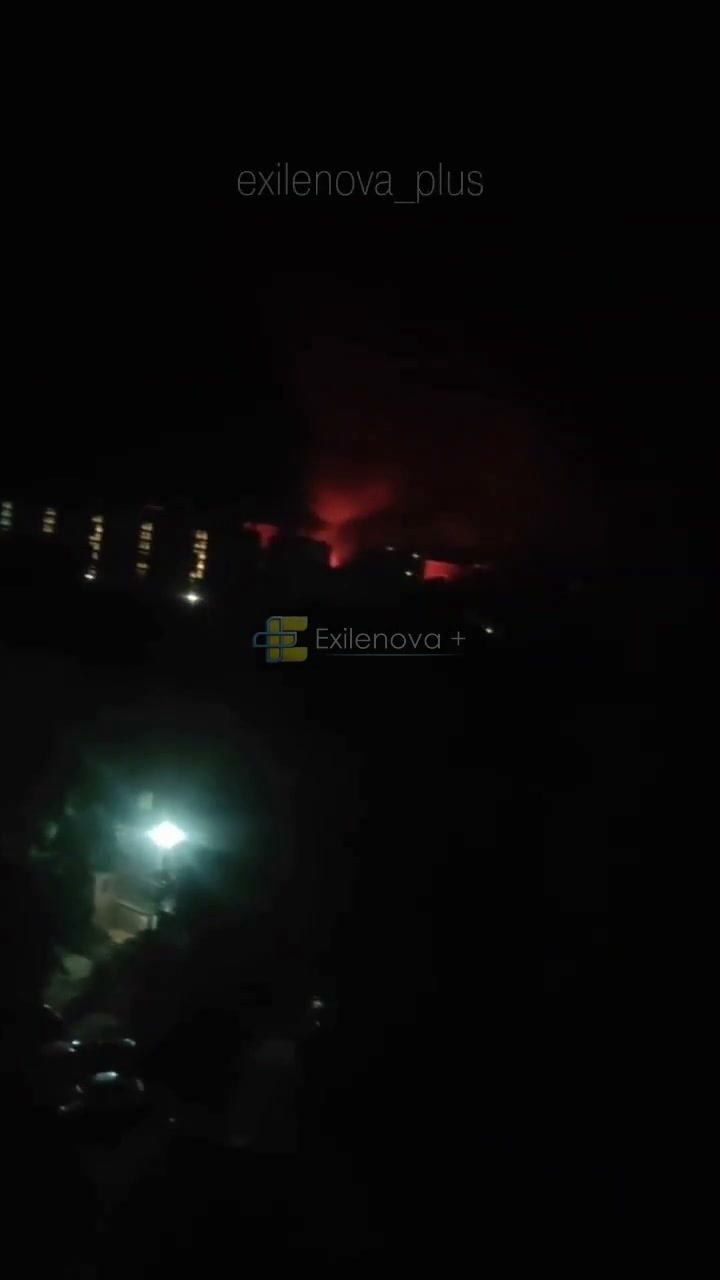 Fires in Mariupol after overnight strikes