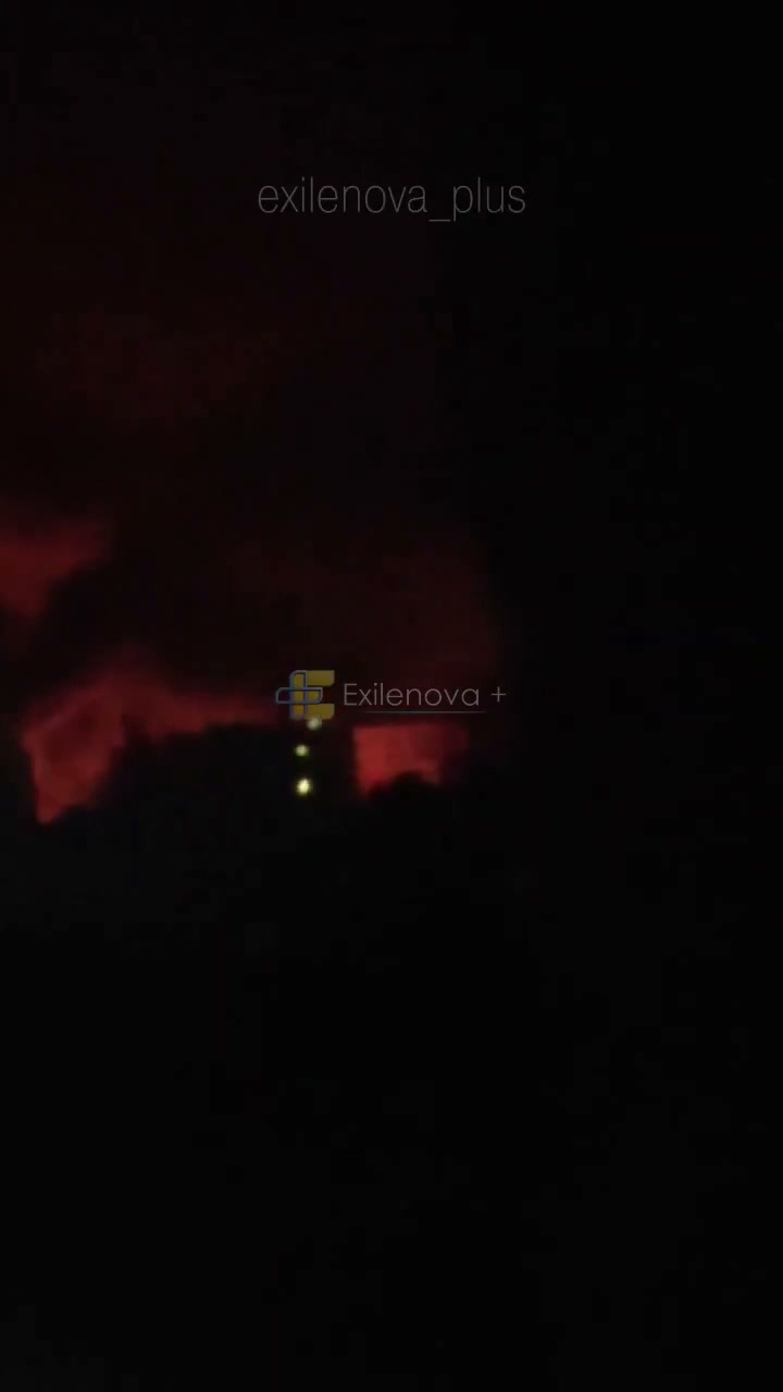 Fires in Mariupol after overnight strikes