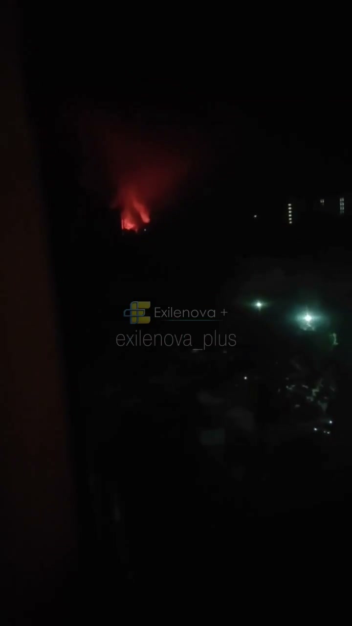Fires in Mariupol after overnight strikes