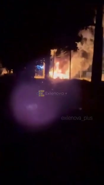 Fires in Mariupol after overnight strikes