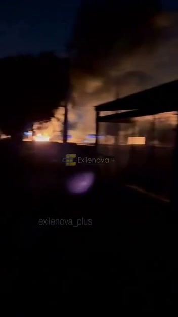 Fires in Mariupol after overnight strikes