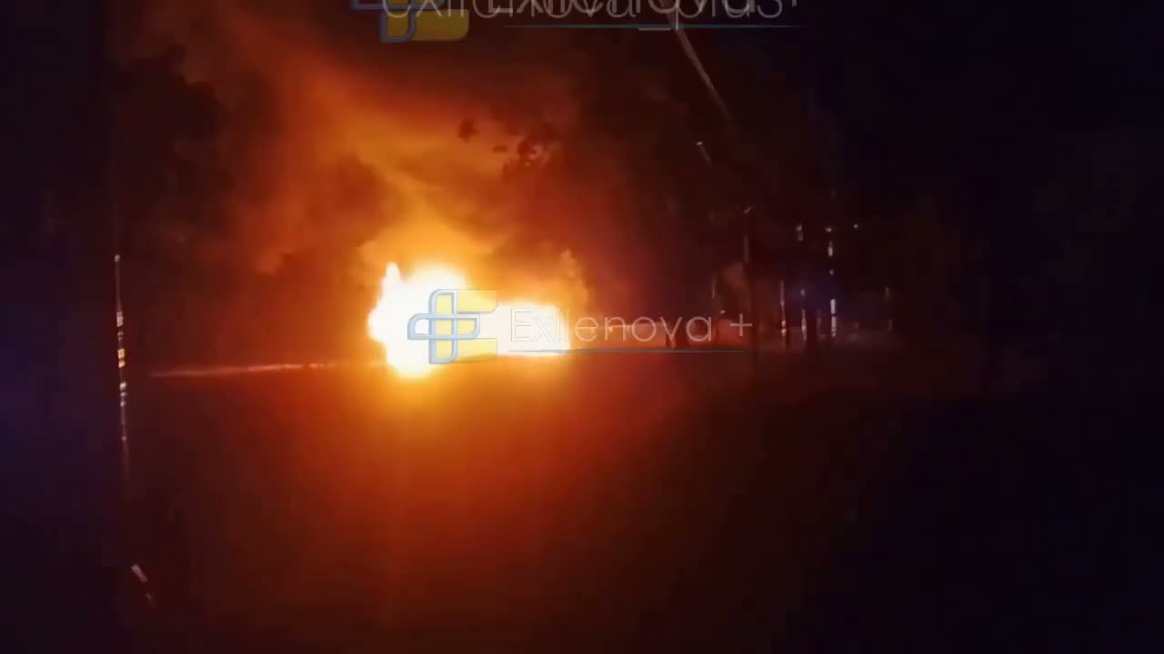 Fires in Mariupol after overnight strikes