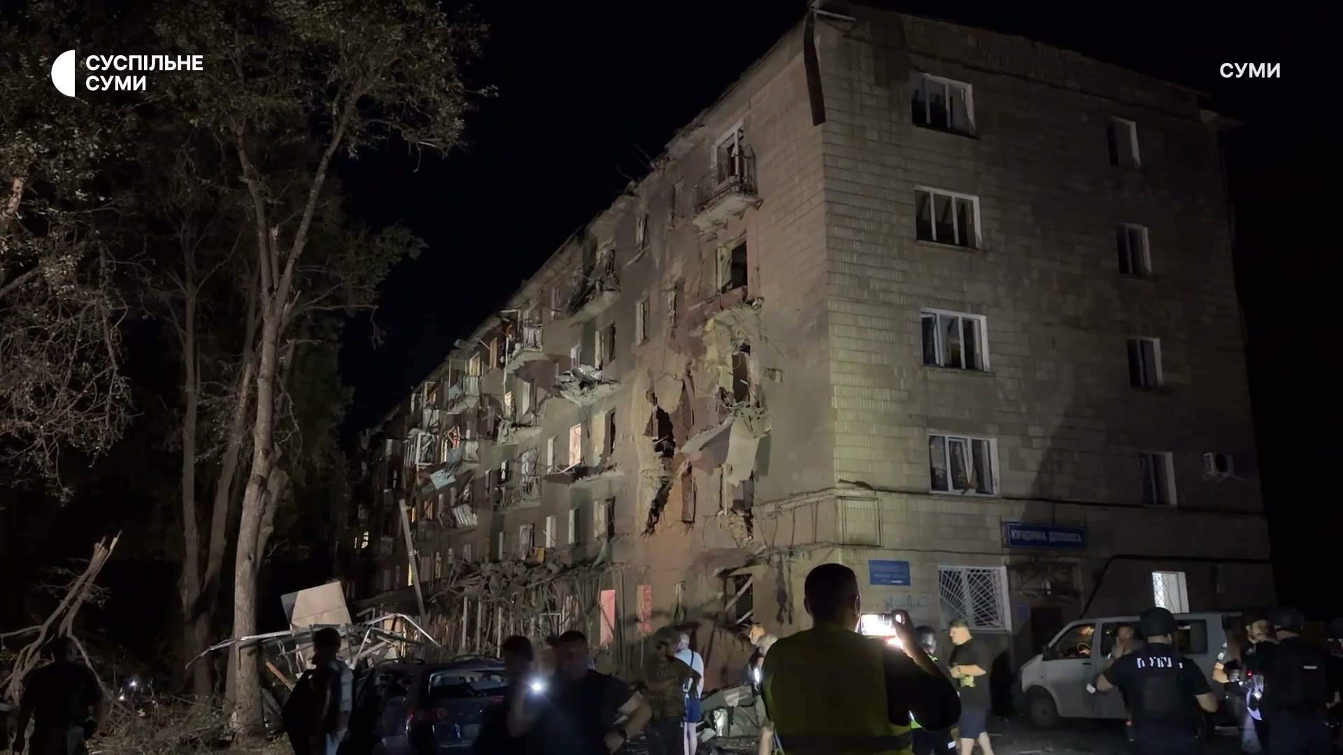 Death toll of Russian airstrike at the residential house in central part of Sumy increased to 4, including a child