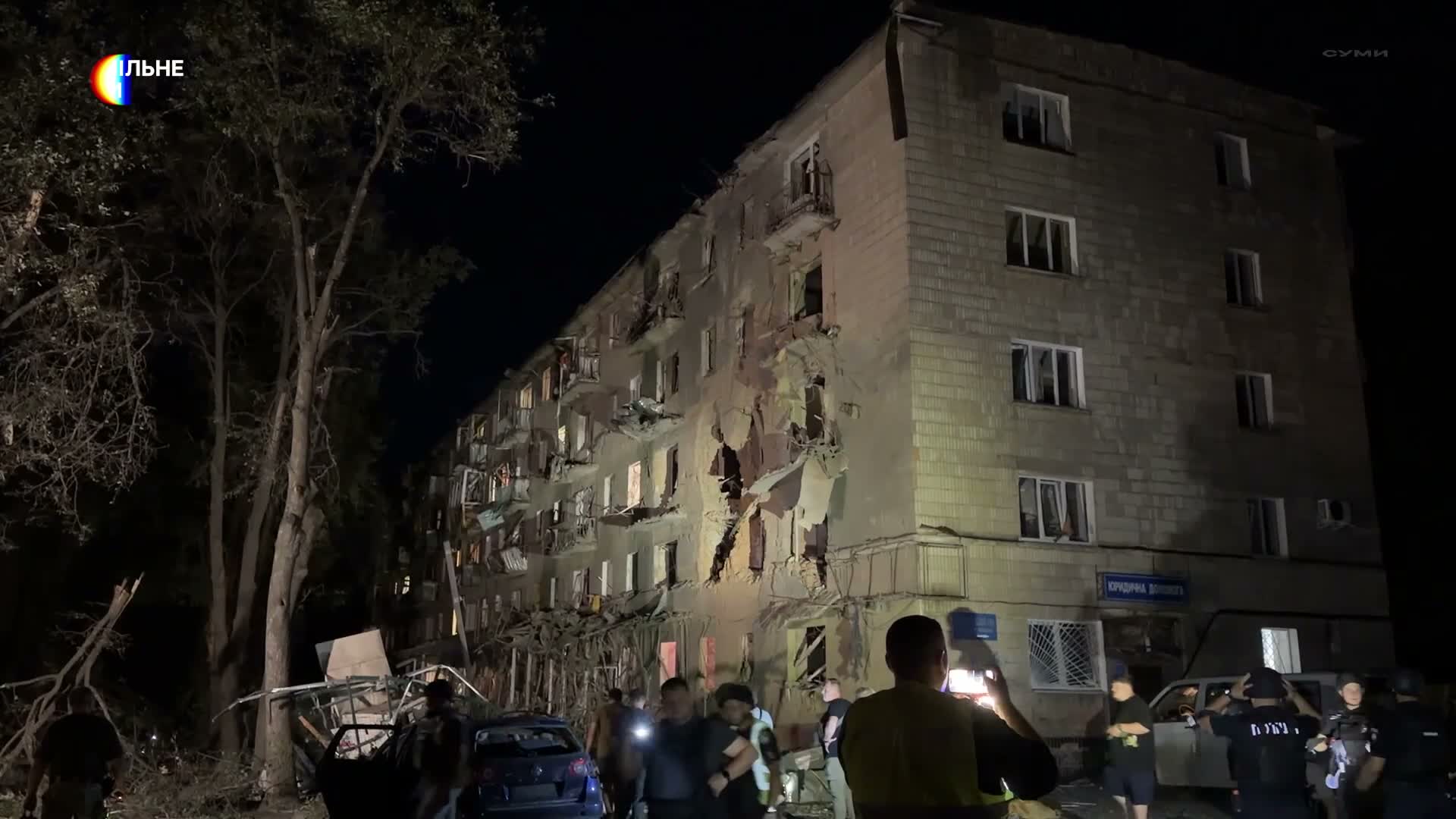 Death toll of Russian airstrike at the residential house in central part of Sumy increased to 4, including a child
