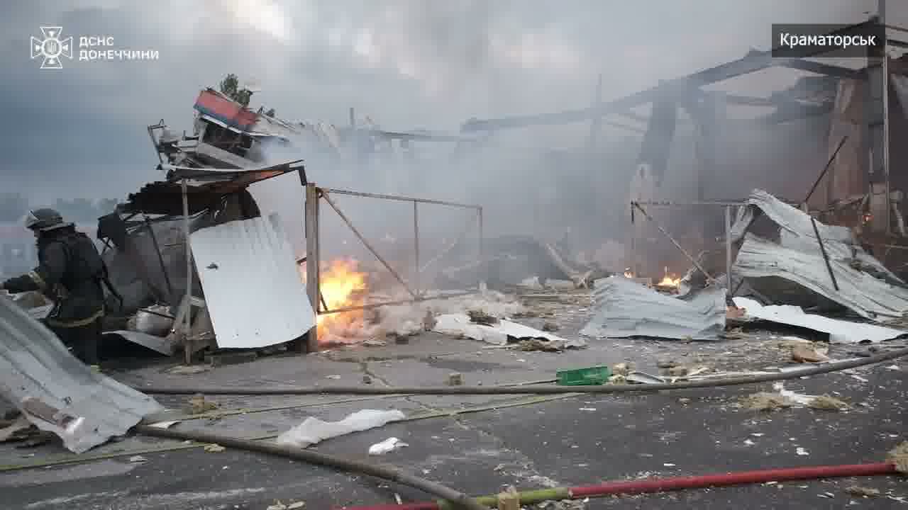 5 people wounded as result of airstrike in Kramatorsk