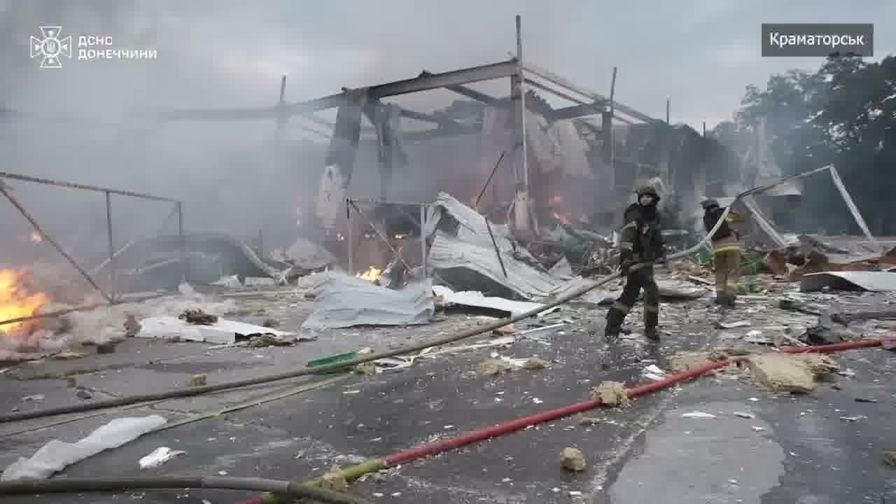 5 people wounded as result of airstrike in Kramatorsk