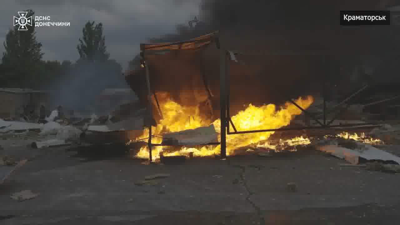 5 people wounded as result of airstrike in Kramatorsk