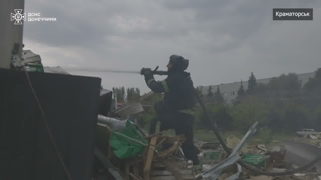 5 people wounded as result of airstrike in Kramatorsk