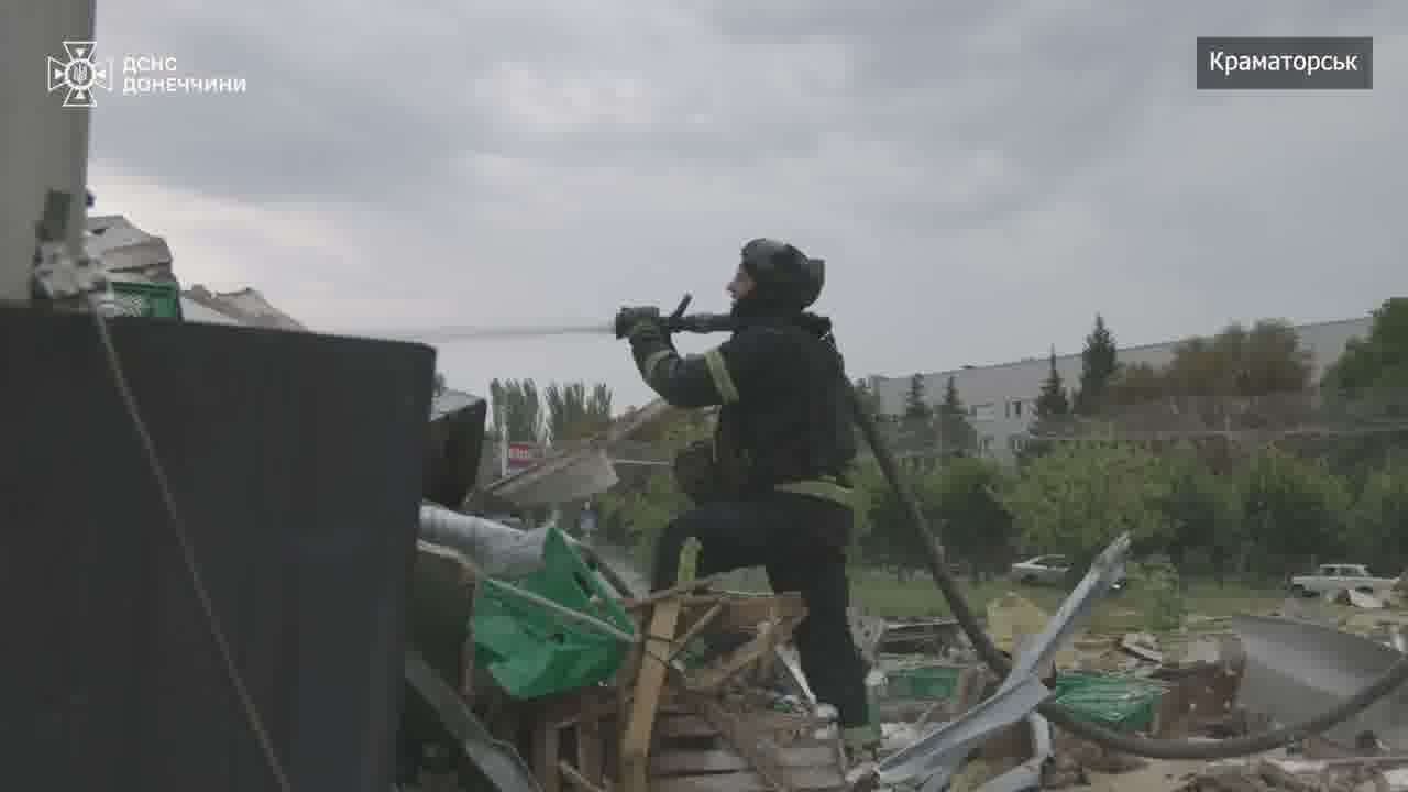 5 people wounded as result of airstrike in Kramatorsk