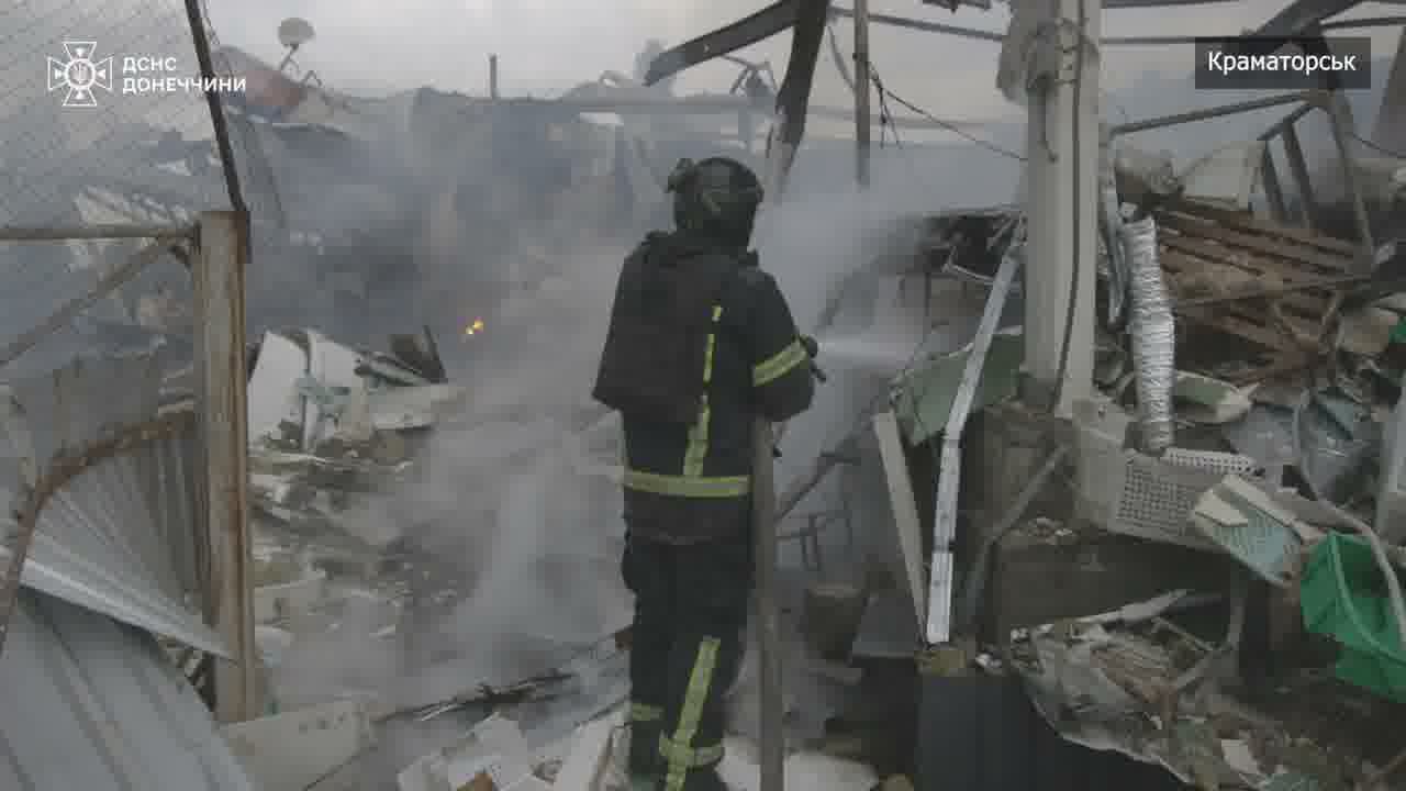 5 people wounded as result of airstrike in Kramatorsk