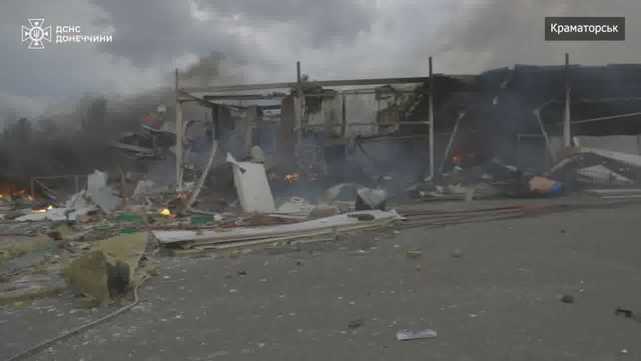 5 people wounded as result of airstrike in Kramatorsk